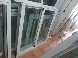 VENTANA ALUMINIO PTAS CORREDERAS 120X123