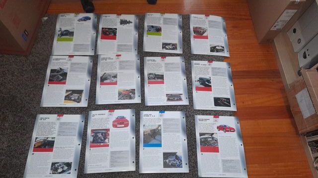 Fichas de automóviles de ensueño