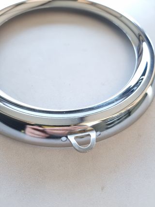 Pareja cerquillos faros RENAULT 8 (con pestañas)