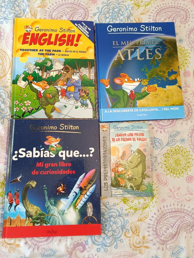Pack libros Gerónimo Stilton 