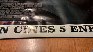 Sherlock Holmes Poster Cartel Original Película