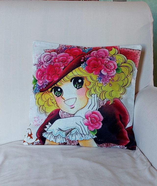 Federa cuscino. Copri cuscino Candy Candy