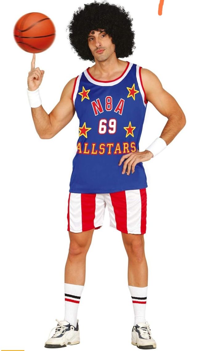 Disfraz de jugador de baloncesto