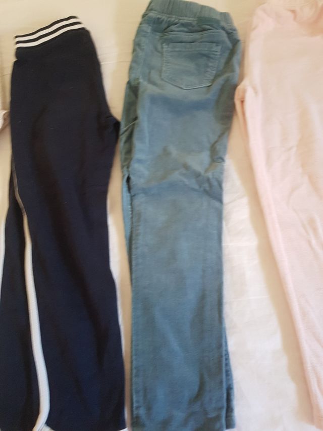 5 pantalones niña 5-7 años