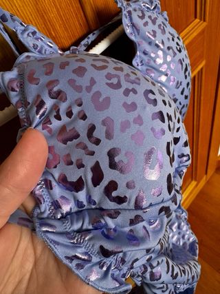 Bañador animal print neon