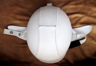 Casco copricapo per motociclista . Vintage.