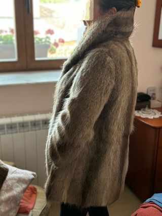Abrigo de piel