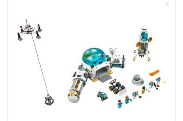 Lego 60350 base di ricerca lunare