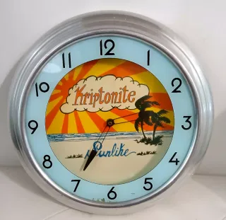 Orologio da Parete Muro Kriptonite Sunlile Vintage