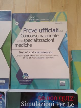 Libri per test a medicina