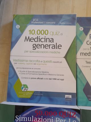 Libri per test a medicina