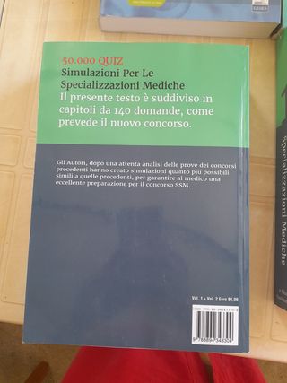 Libri per test a medicina