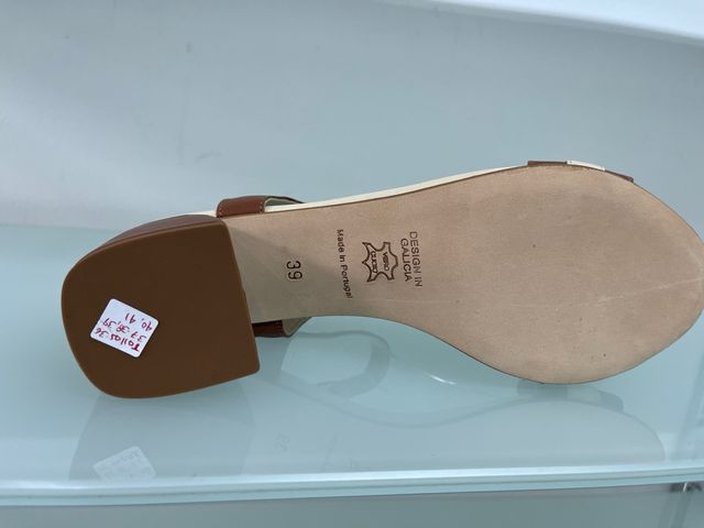 Sandalia de piel oferta talla 36,37,38,39,40,41