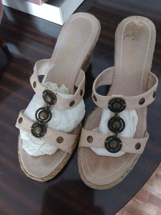 zapatos de cuña 