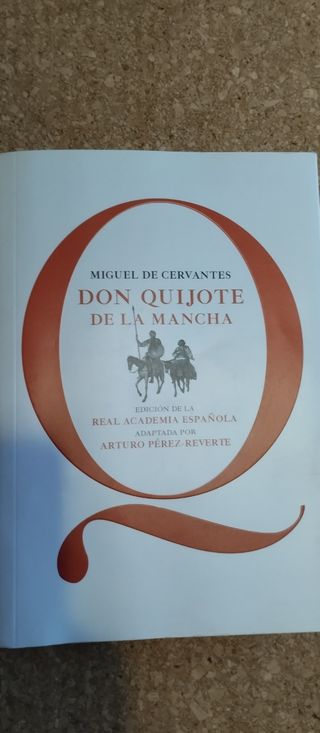 Libro Don Quijote de la Mancha 