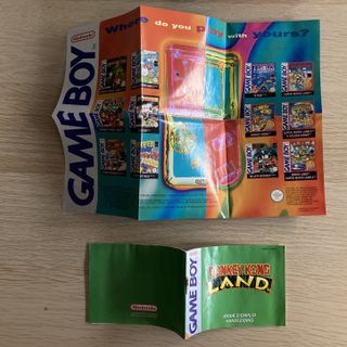 NINTENDO GAMEBOY - DONKEY KONG LAND