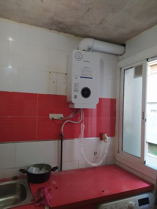 SE MONTA CALENTADORES DE GAS BUTANO O NATURAL