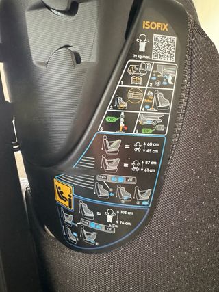 Silla coche bebe confort ISOFIX - Top Tether