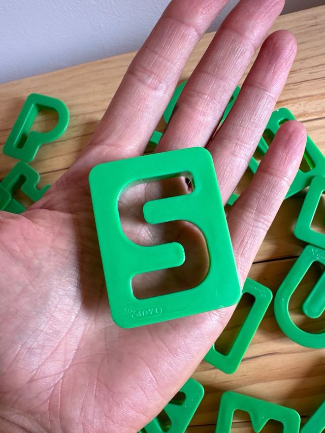 Moldes Letras Abecedario Plastilina Jovi