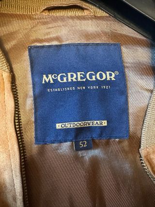 Cadazora ante Mc Gregor talla 52