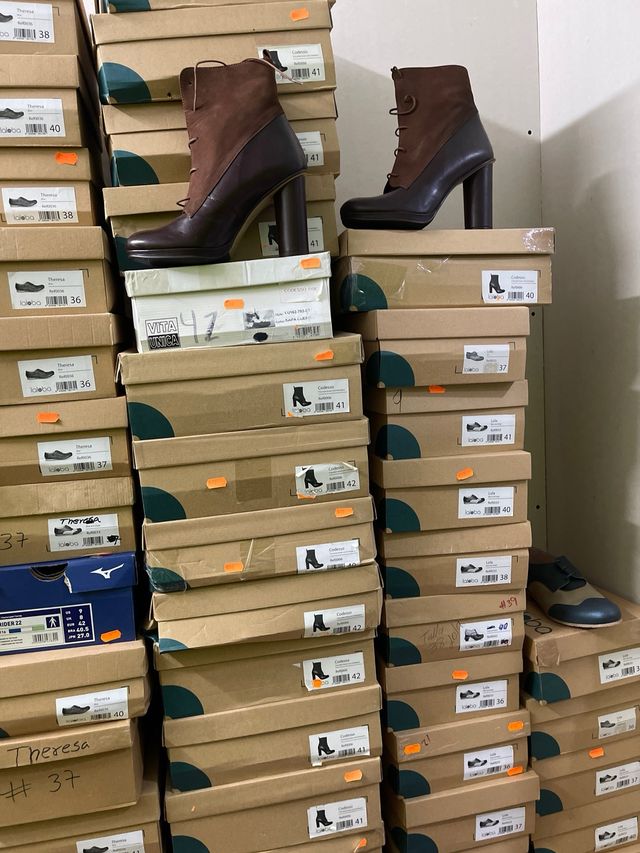 Venta de lotes de zapatos liquidacion 400 pares