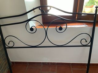 Cabecero de forja para cama matrimonio