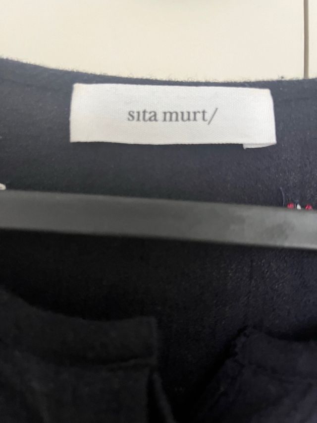 Vestido azul marino Sita Murt