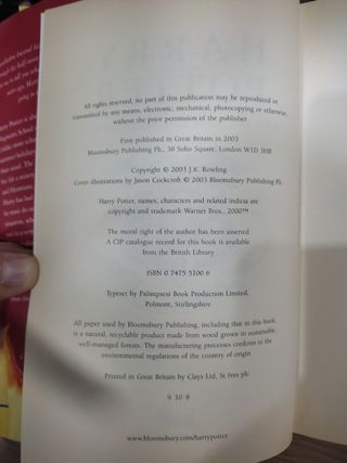 Tres libros Harry Potter en ingles: