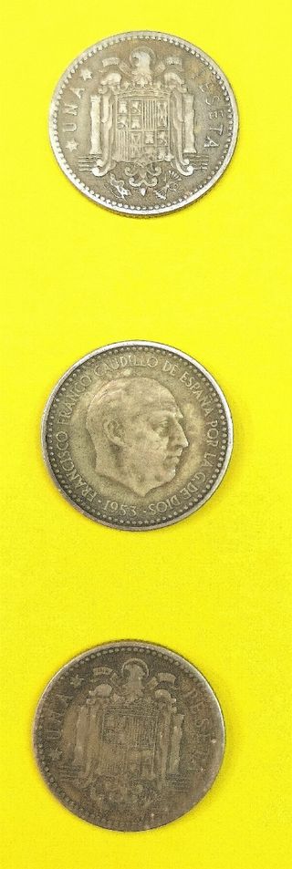 Lote 13 monedas de céntimos y pesetas