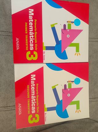 Libro matemáticas 3 Primaria