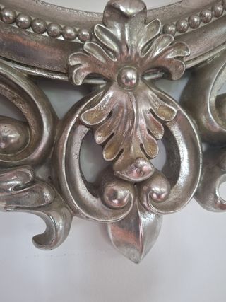 Espejo barroco plata