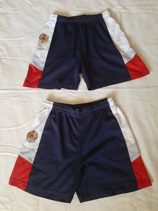 Pantalones cortos chándal colegio
