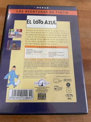 Tintin, Las Aventuras de Tintin, DVD