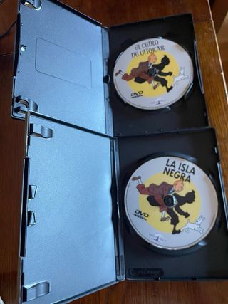 Tintin, Las Aventuras de Tintin, DVD
