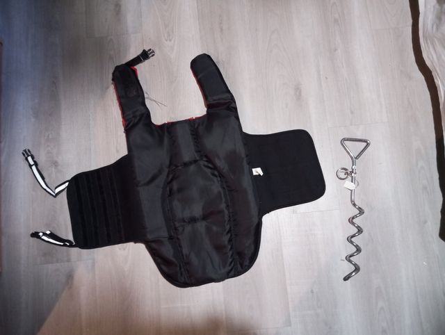 CHALECO SALVAVIDAS Y ANCLAJE PARA PERRO