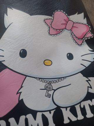 Bolso con dibujo de gato