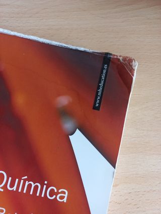 Libro texto 1 Bachillerato QUIMICA, Cat.