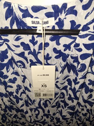 Vestido corto Salsa a estrenar con etiqueta