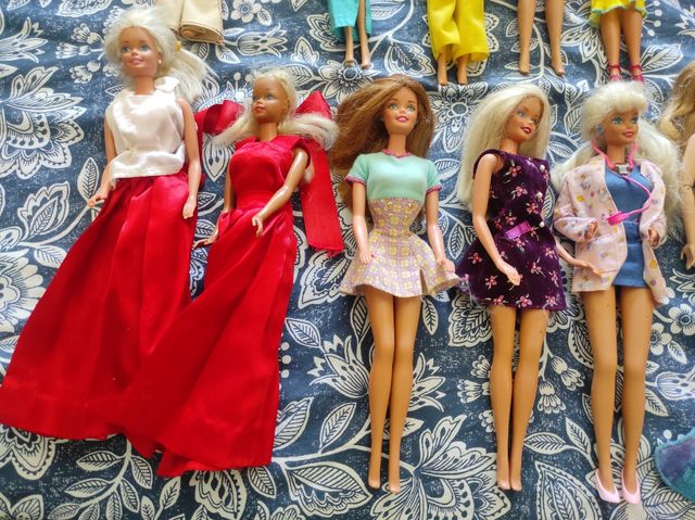 Lote Barbies años 90