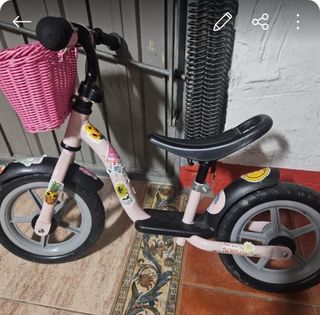 Bicicleta infantil sin pedales