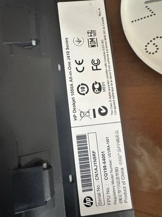 Impresora HP deskjet 1050A
