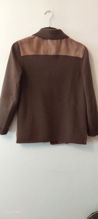 Chaqueta ante y punto