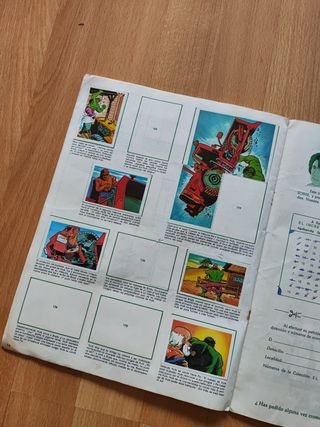 Albun Cromos El Increíble Hulk La Masa