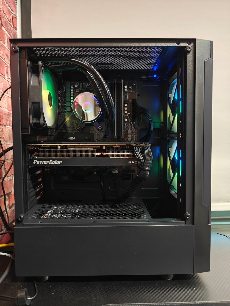 ¡REBAJAS! PC GAMING RYZEN 5 + RX 7700XT 12GB afbeelding 3
