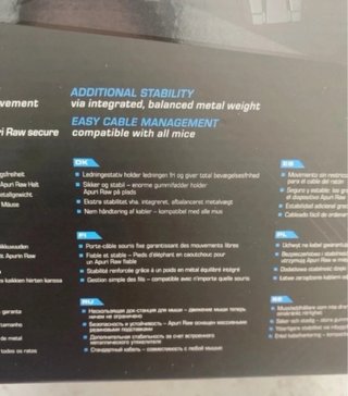 Soporte para raton gamer