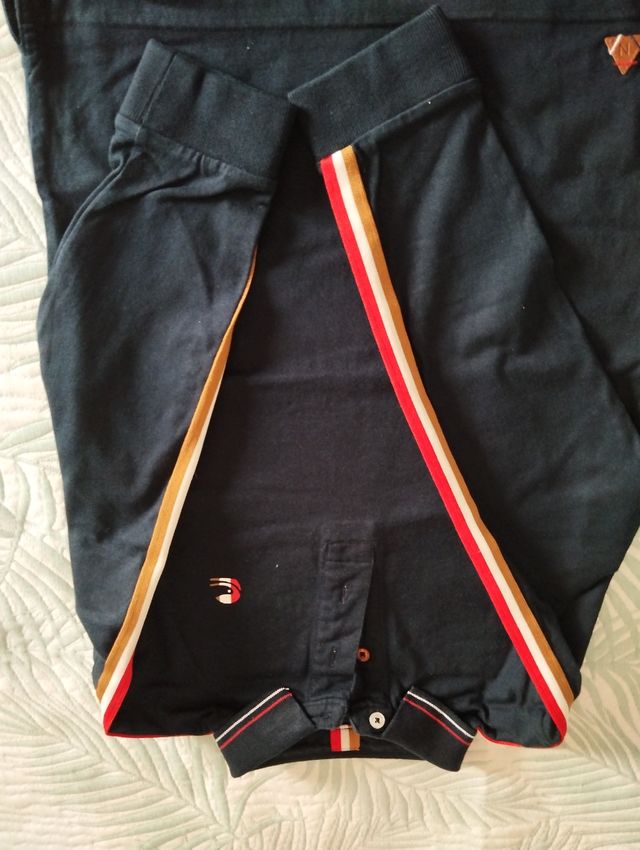 Polo manga larga chico