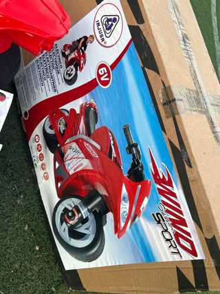 Moto eléctrica para niños