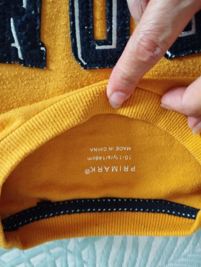 Sudadera manga larga chico