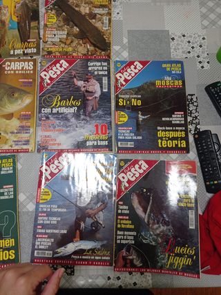 Revistas antiguas de pesca