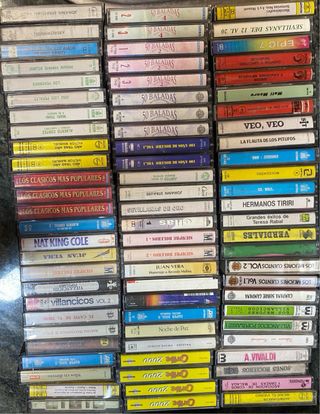 Lote de 78 Cassettes